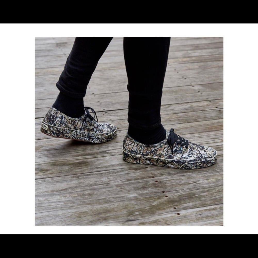 MoMA and Vans Jackson Pollock Authentic Sneakers